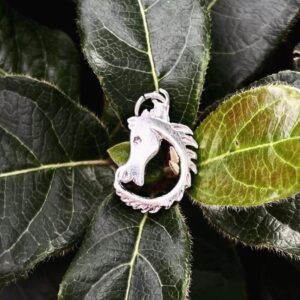 Pendente cavallo in Argento 925 Papagni Goldsmith